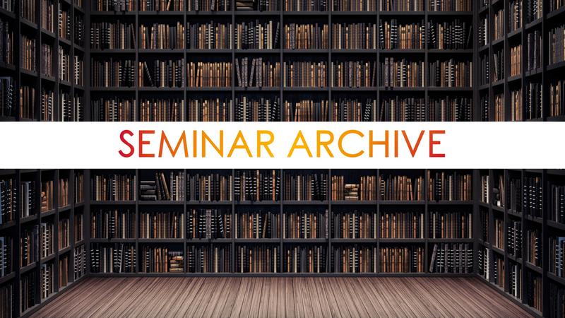 seminar archive