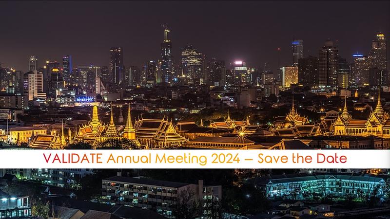 VALIDATE Annual Meeting 2024 - Save the Date