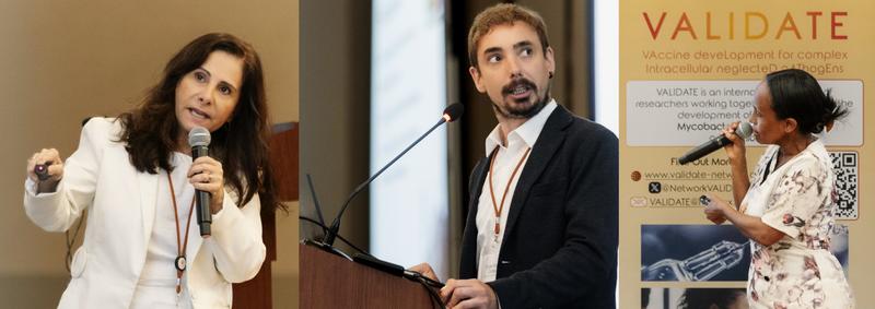 Ana Paula, Julen and Menberework at the VALIDATE Annual Meeting 2026