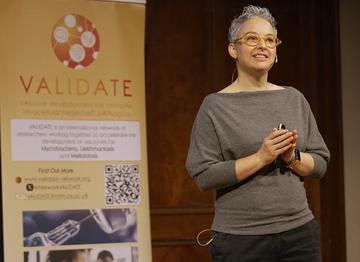 Adelaida at Chasing Parasites talk