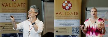 Dr María Adelaida Gómez and Samantha Vermaak Leading the VALIDATE ECR Workshop 2026