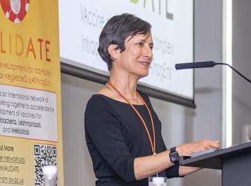 Sam at the VALIDATE Annual Meeting 2025