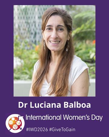 International Women's Day - Dr Luciana Balboa