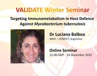 Targeting Immunometabolism in Host Defence Against Mycobacterium Tuberculosis Targeting Immunometabolism in Host Defence Against Mycobacterium Tuberculosis