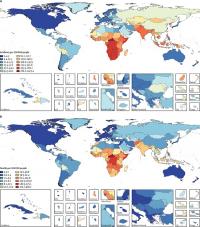 age standardised tuberculosis incidence a and mortality b in hiv negative individuals