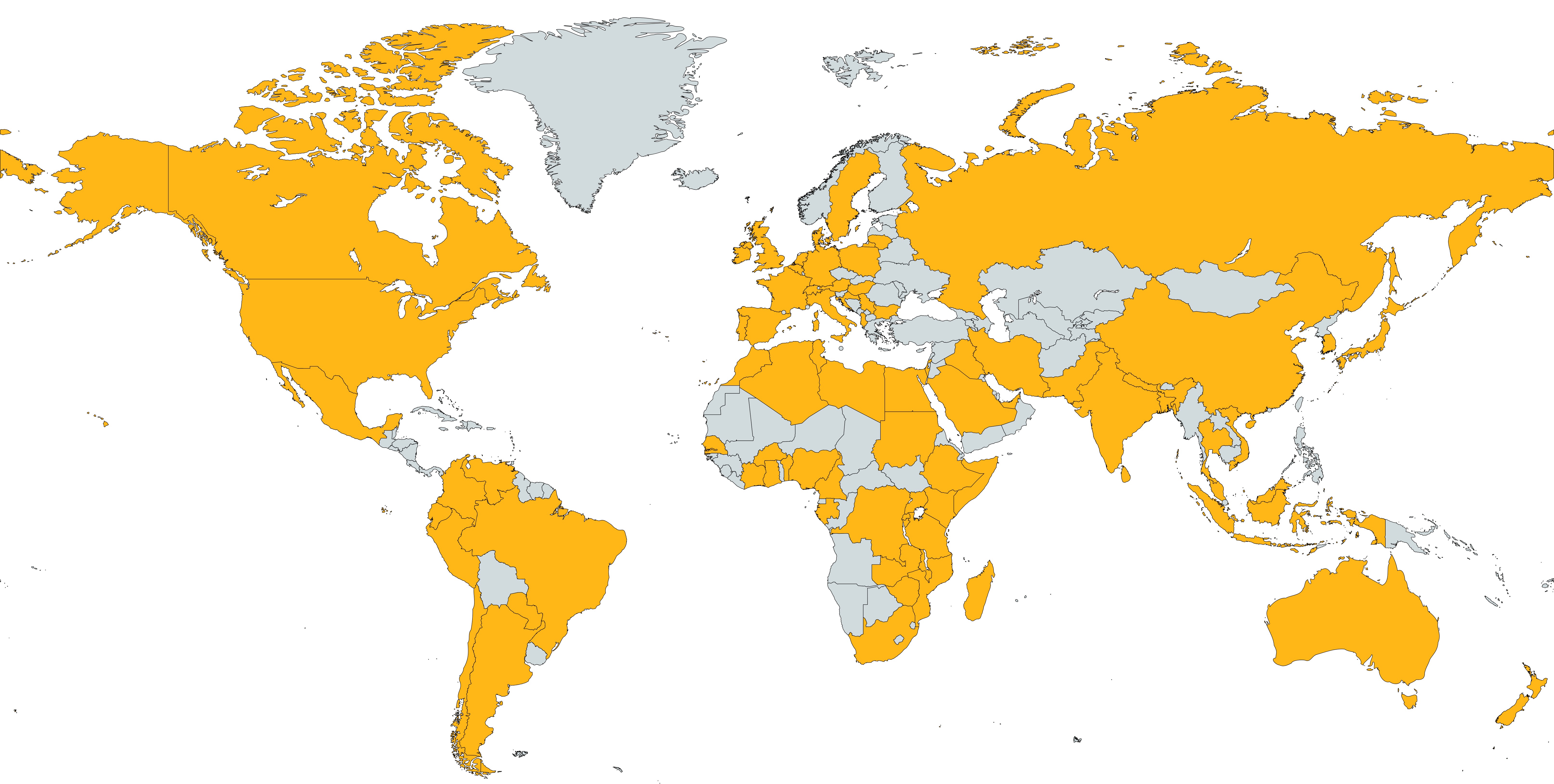 Map of Member Countries