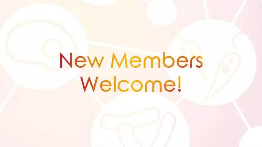 new members welcome