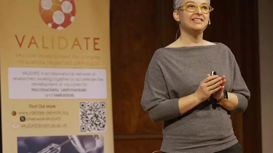 Adelaida at Chasing Parasites talk