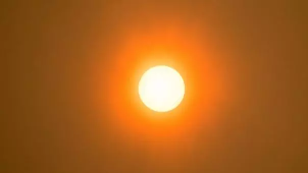 Orange skies in the UK, courtesy of ex-hurricane Ophelia