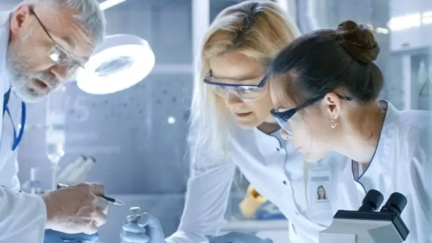 Lab Workers Banner 