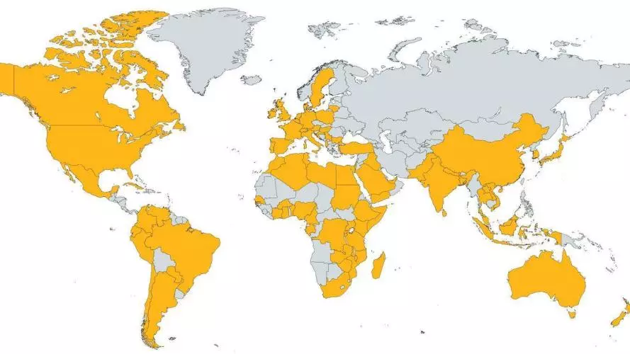 Map of Member Countries
