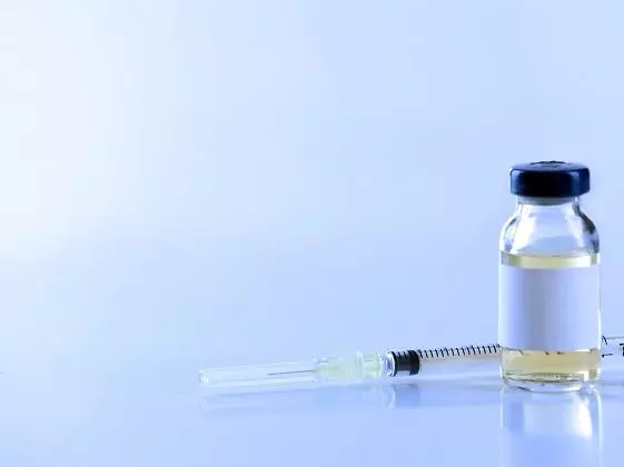 Vaccine Syringe and Vial