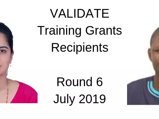 Training Grant Recipients Round 6
