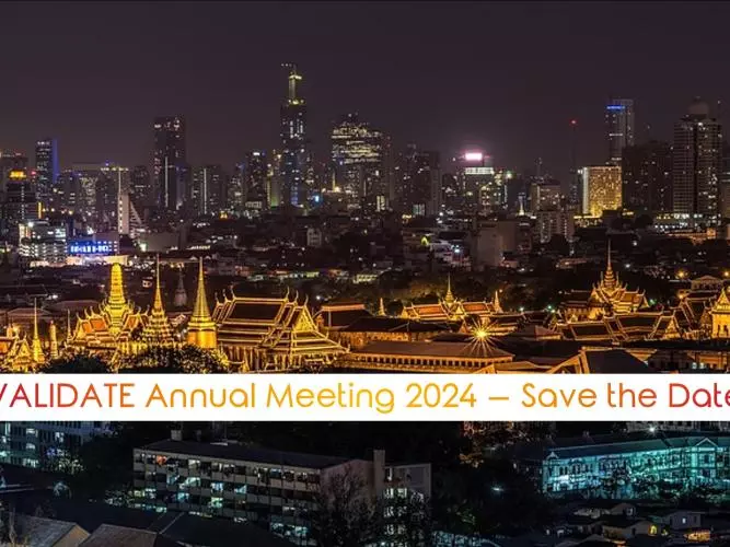 VALIDATE Annual Meeting 2024 - Save the Date