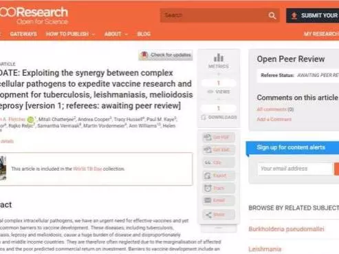 VALIDATE F1000 publication