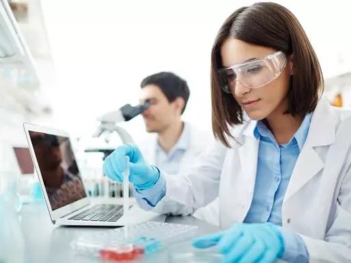 Scientist Working