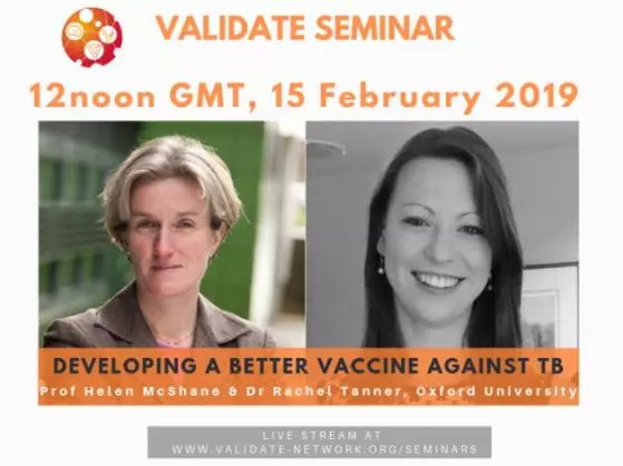 VALIDATE seminar - Developing a better vaccine against TB