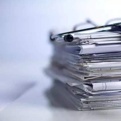 Stack of paper