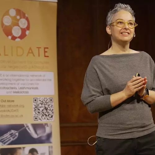 Adelaida at Chasing Parasites talk