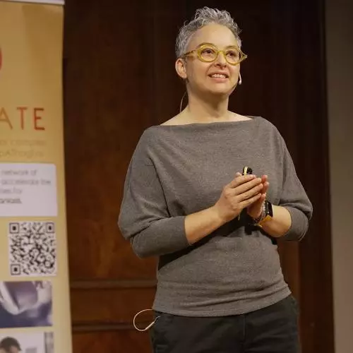 Adelaida at Chasing Parasites talk