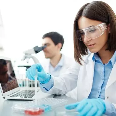 Scientist Working