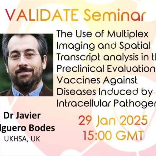 VALIDATE Seminar: The Use of Multiplex Imaging and Spatial Transcript analysis in the preclinical evaluation of vaccines against diseases induced by intracellular pathogens