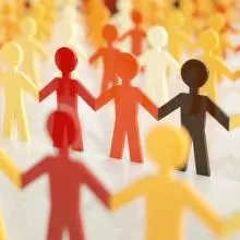 Cut out figures network 