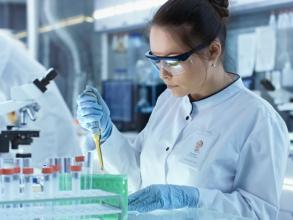 Scientist at work
