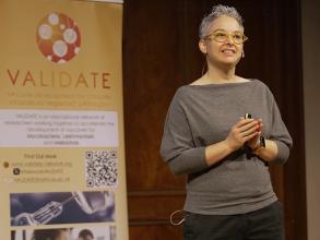 Adelaida at Chasing Parasites talk