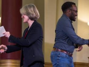 Annual Meeting Awards: Jacent Nassuuna and Munyaradzi Musvosvi