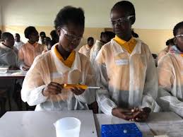 ivvn school students at a workshop in Zambia
