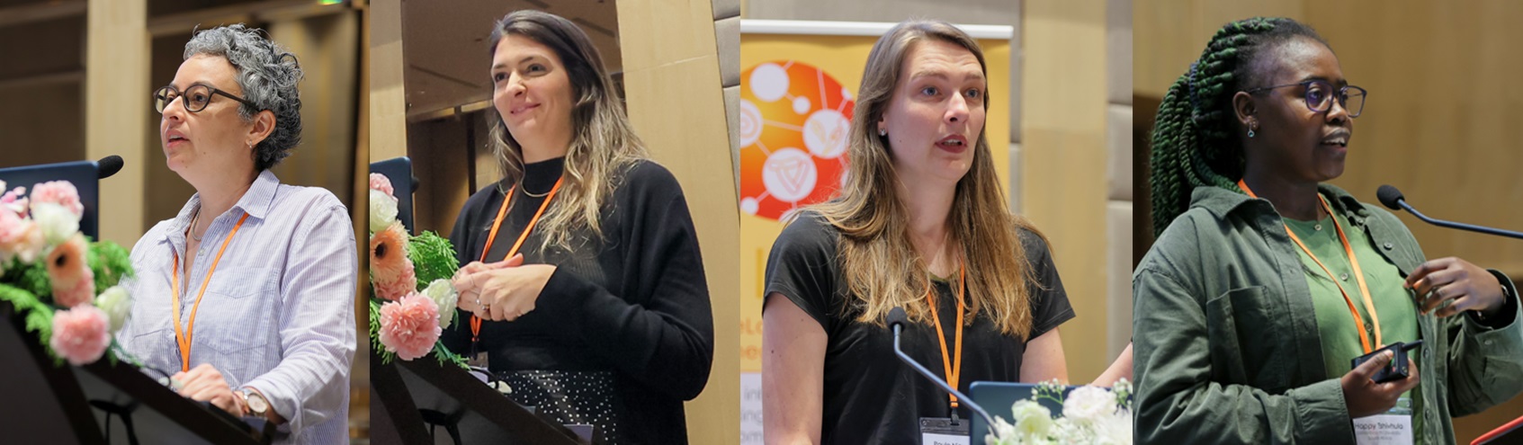 VALIDATE Annual Meeting 2024 - Adelaida Gomez, Daniela, Pagliara, Paula Niewold and Happy Tshivhula