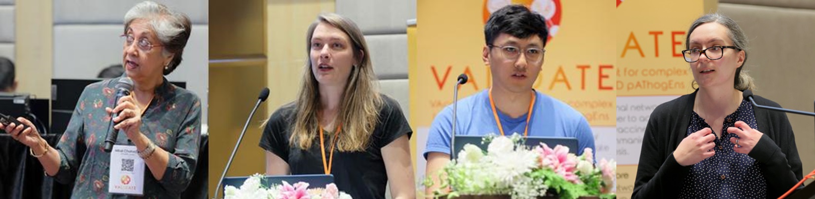 VALIDATE Annual Meeting - Mitali Chaterjee, Andy Tran, Paula Niewold, and Laura Sibley
